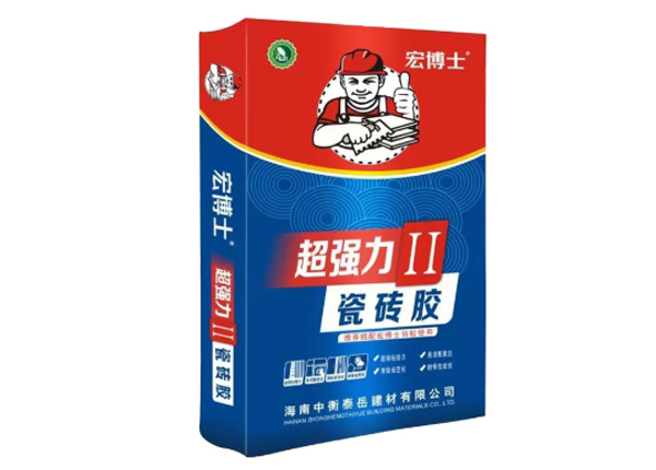 宏博士超强力瓷砖背胶的优点